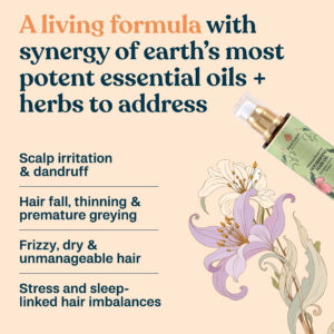 Hibiscus Rosemary Nourishing Hair Oil - Thumbnail 3