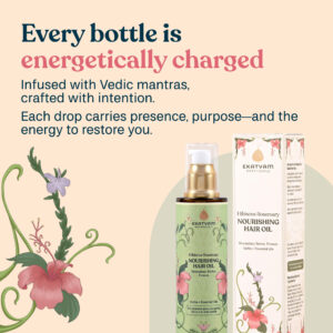Hibiscus Rosemary Nourishing Hair Oil - Thumbnail 8